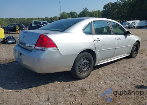 2010 Chevrolet Impala Ls из США, поврежденный, VIN 2G1WA5EK8A1205708